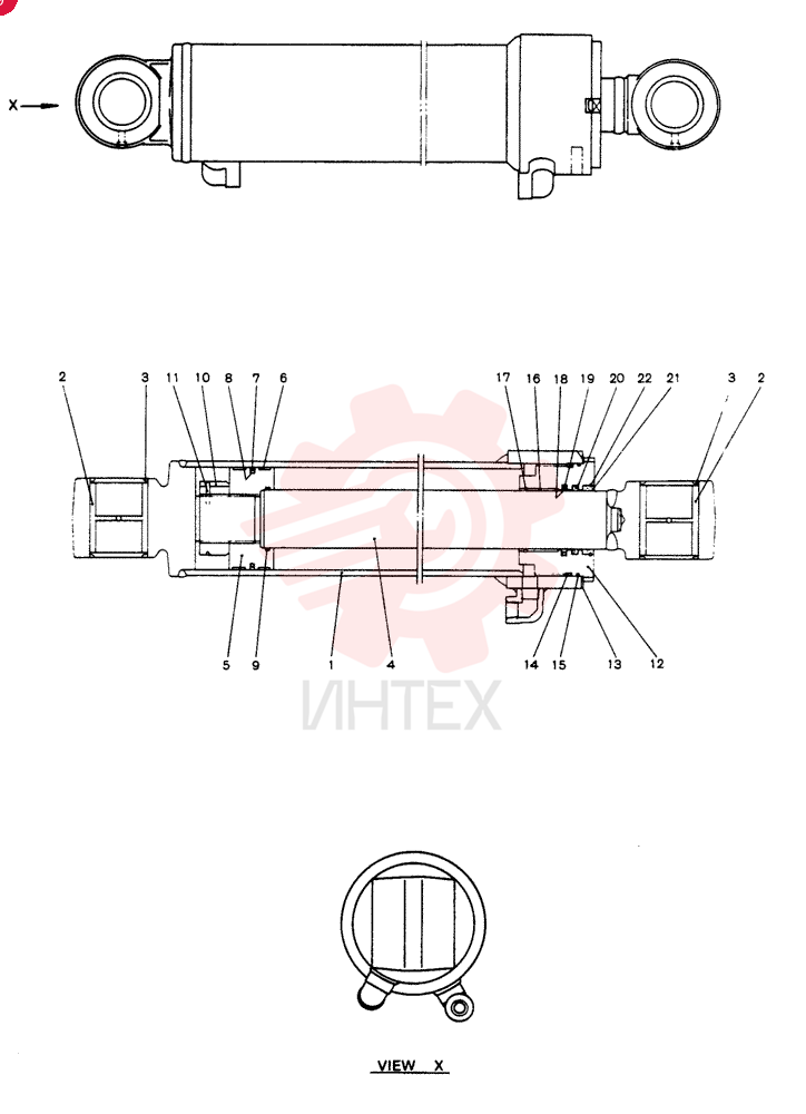 CYLINDER ASSY 2438U1156F1