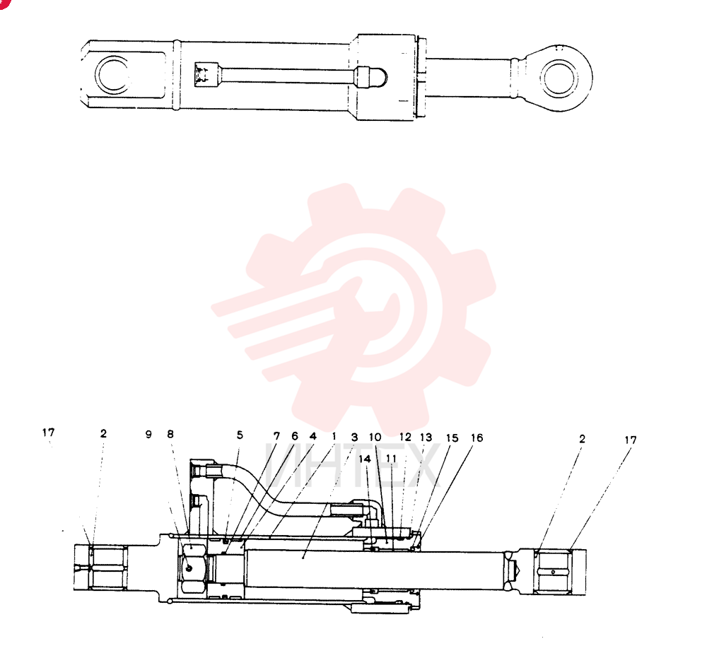 CYLINDER 2438U1153F1