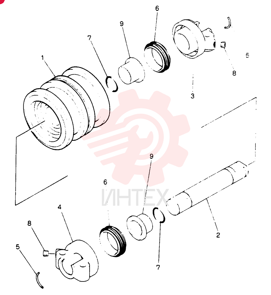 TRACK ROLLER 24100N7775F1