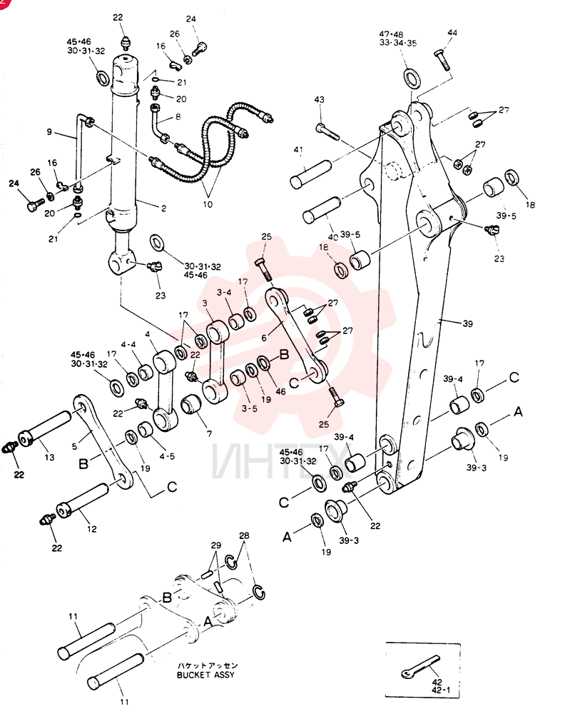 ARM ASSY, 1.73M 24100J14504F3