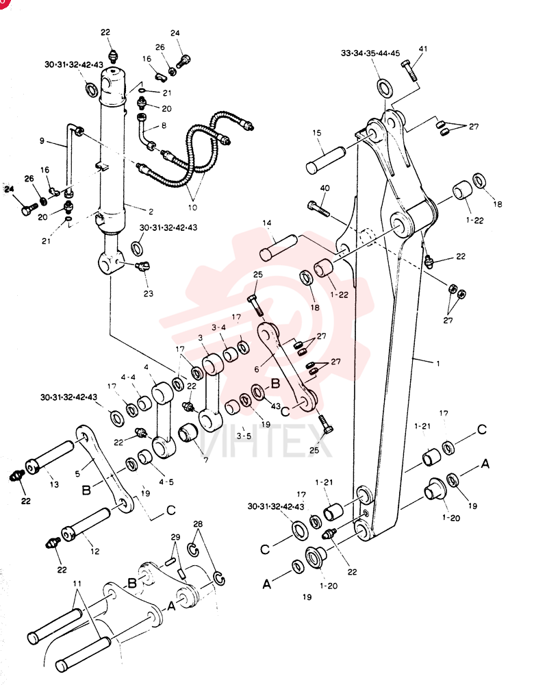 ARM ASSY, 2.15M 24100J14580F1