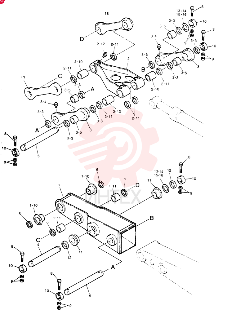 ARM ASSY, EXTENSION 24100J13160F1