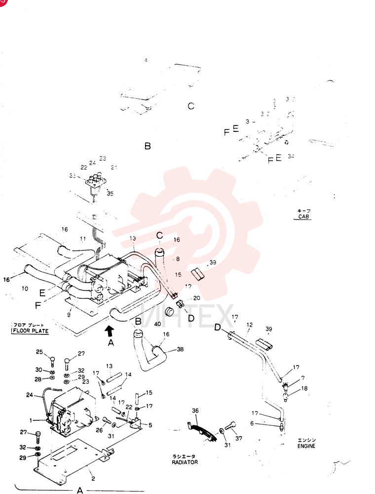 HEATER & DEFROSTER 24100J14552F1