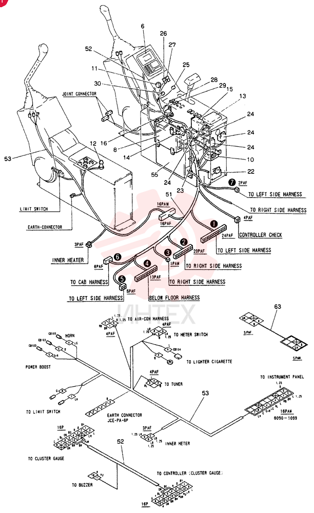 PANEL ASSY, INST 24100J14524F3 (2)