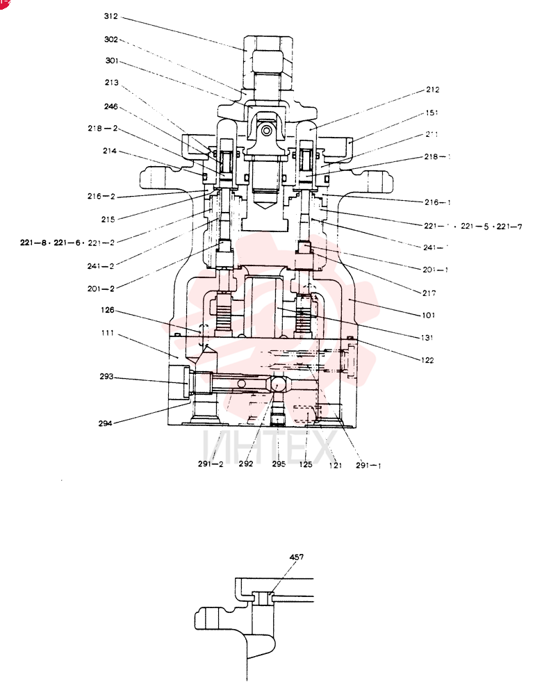PILOT VALVE 2436U2581F1