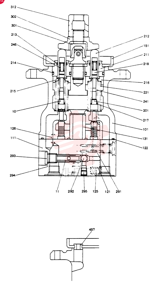 PILOT VALVE 2436U2606F1