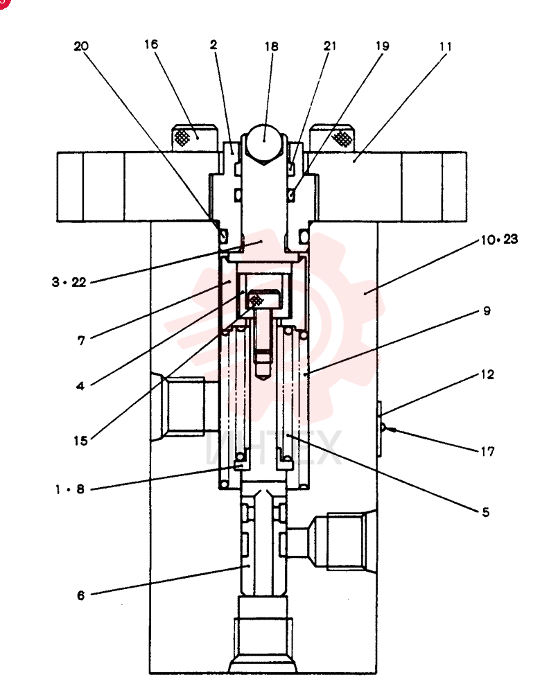 Схема (SK60) - MARK IV EXCAVATOR BTW LE17596 - LE17700 (1/95-12/03) 2436U1200F1