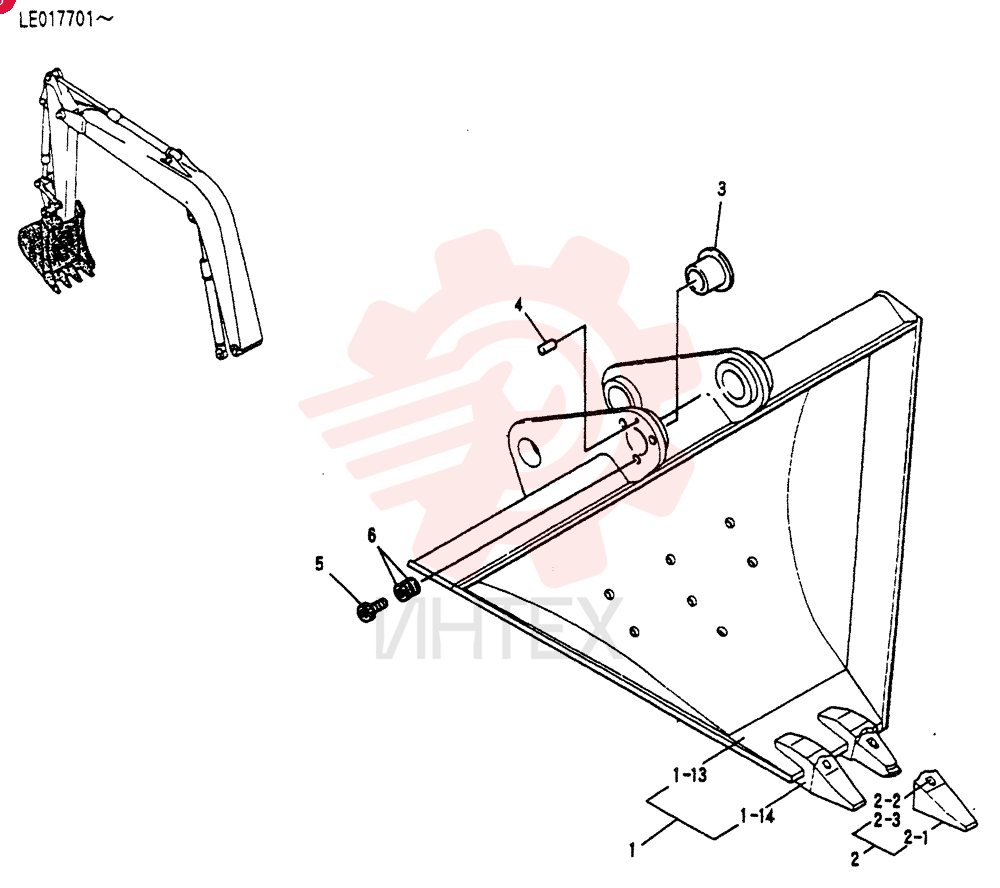BUCKBT ASSY,V LE61B00019F1