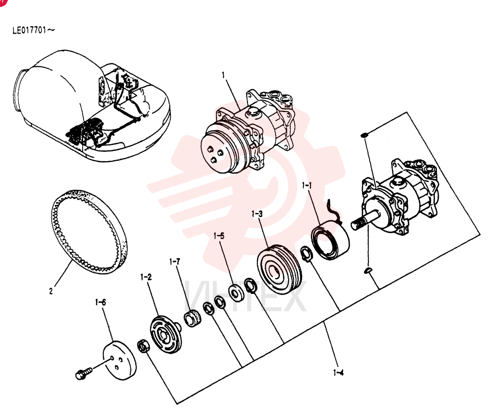 COMPRESSOR ASSY LB91V00002F1