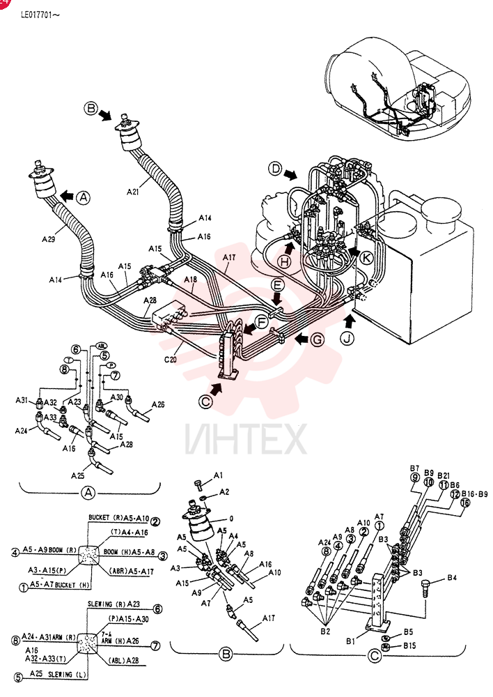 CONTROL LINES, REMOTE LE68H00015F1 (2)
