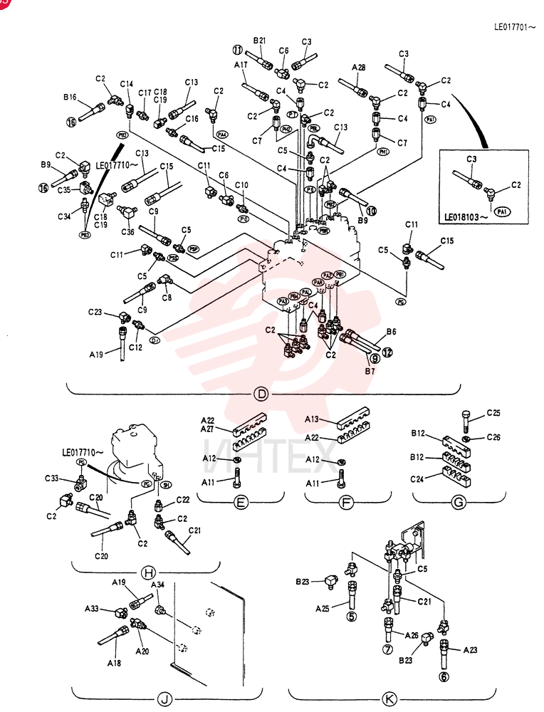 CONTROL LINES, REMOTE LE68H00015F1 (3)