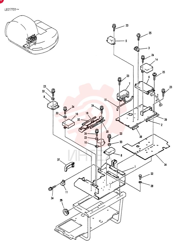 CONTROLLER GROUP (WITHOUT POWER WINDOW) LE22M00001F1 (3)