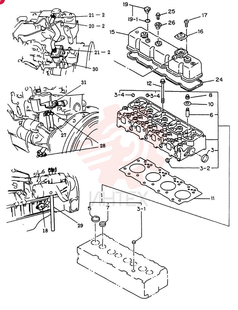 CYLINDER HEAD VI8944315230