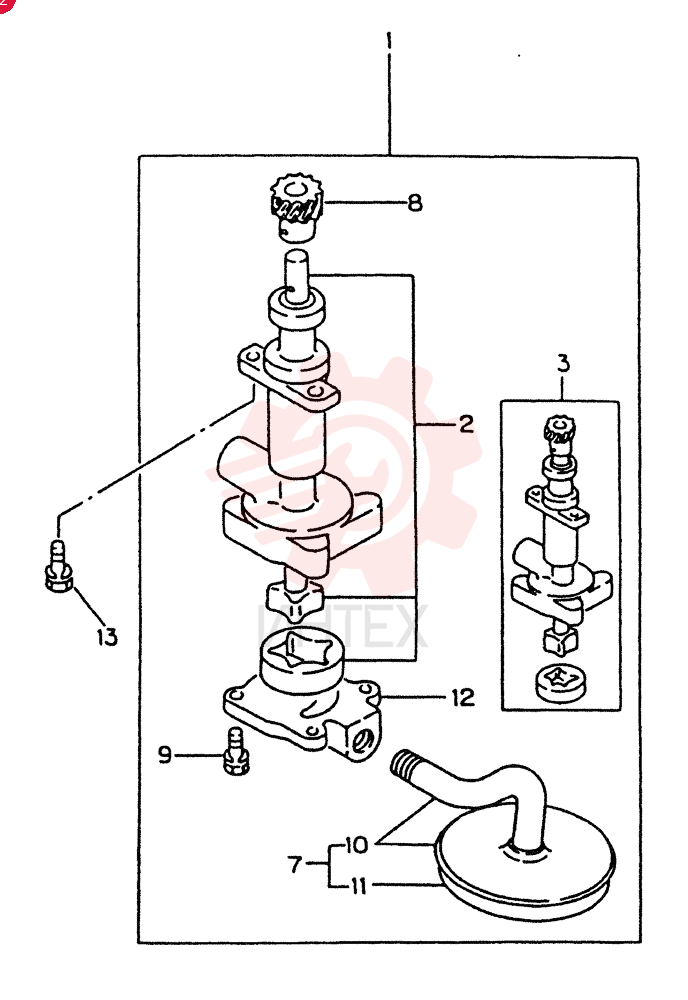 ENGINE OIL PUMP VI8943629233