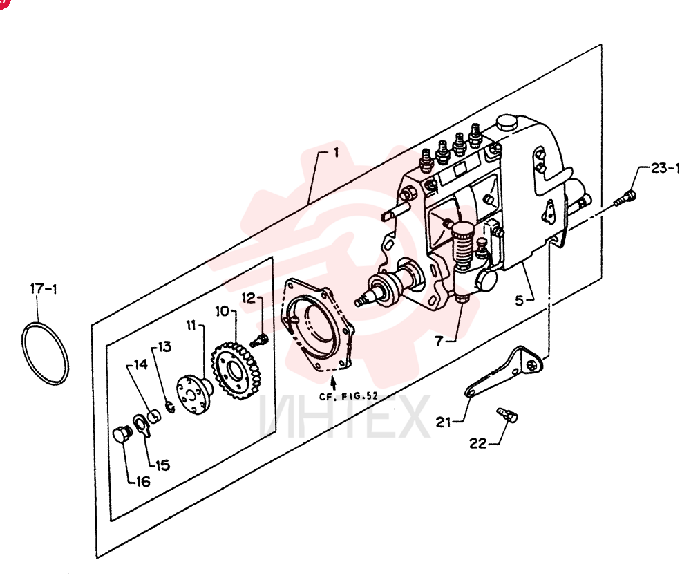 FUEL INJECTION PUMP VI8970894270 (1)