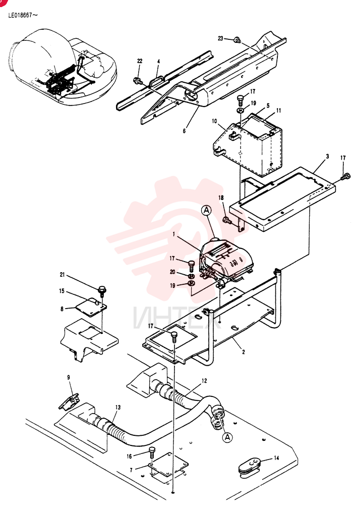 HEATER ASSY LE21M00003F1