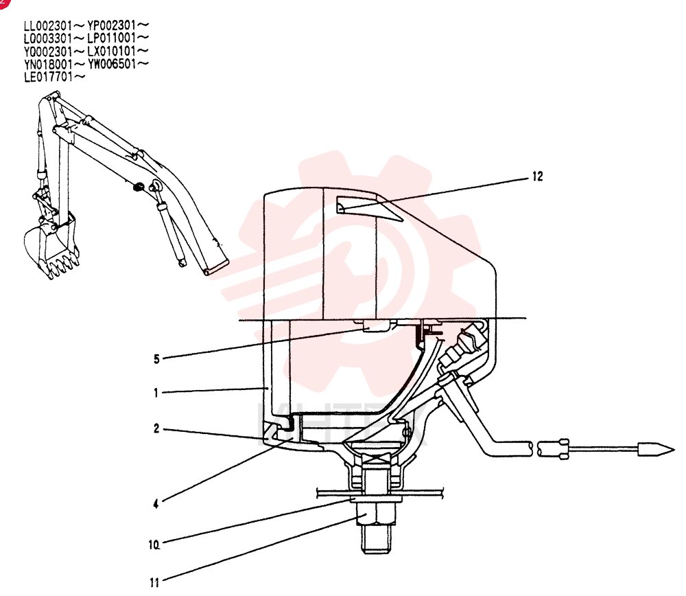 LIGHT ASSY. YW80S00001F1