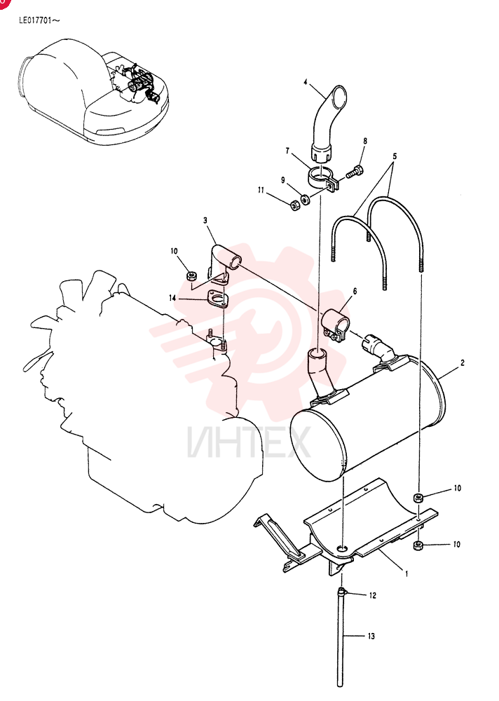 MUFFLER ASSY LE12P00003F1