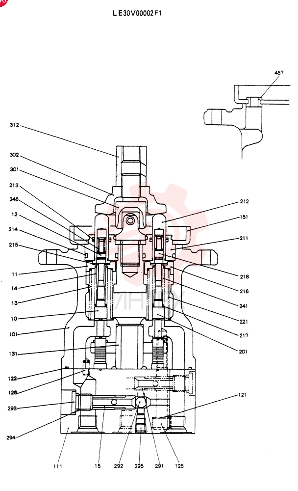 PILOT VALVE LE30V00002F1