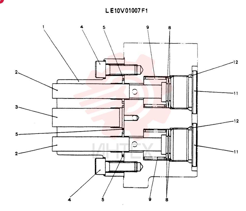 PISTON ASSY LE10V01007F1