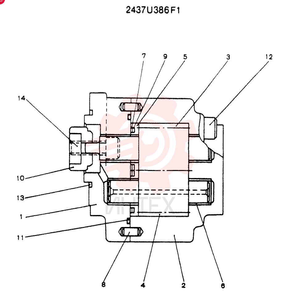 PUMP 2437U386F1