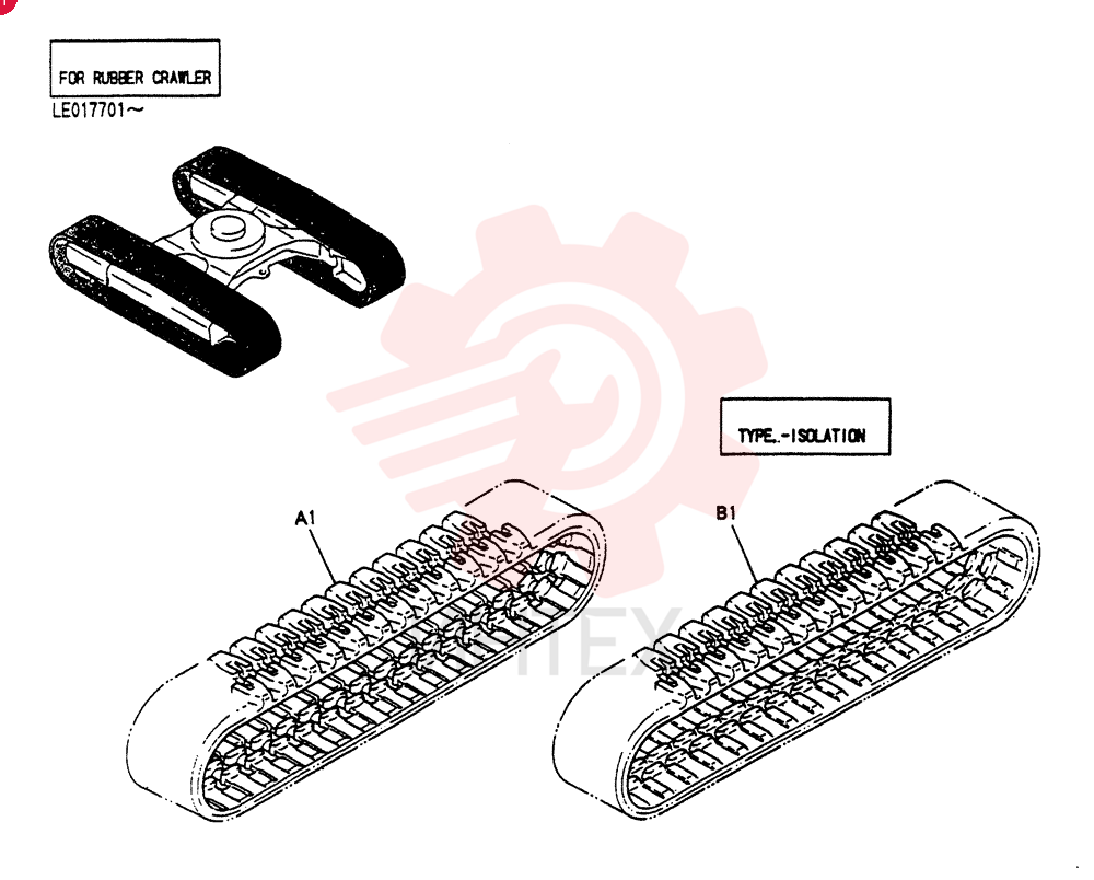 RUBBER LE61D00001P1