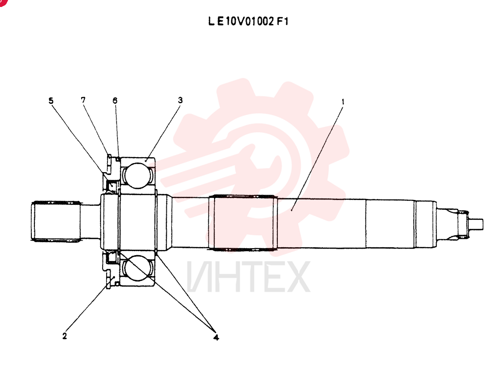 SHAFT ASSY LE10V01002F1