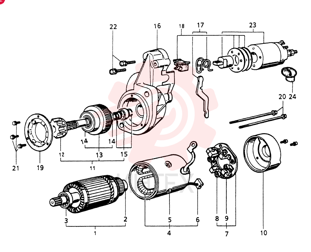 STARTER MOTOR VI8944234520 (2)