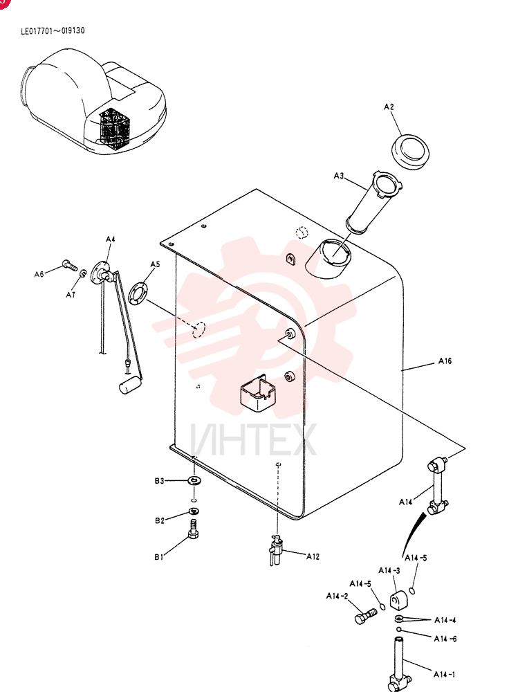 TANK ASSY, FUEL LE20P00007F4
