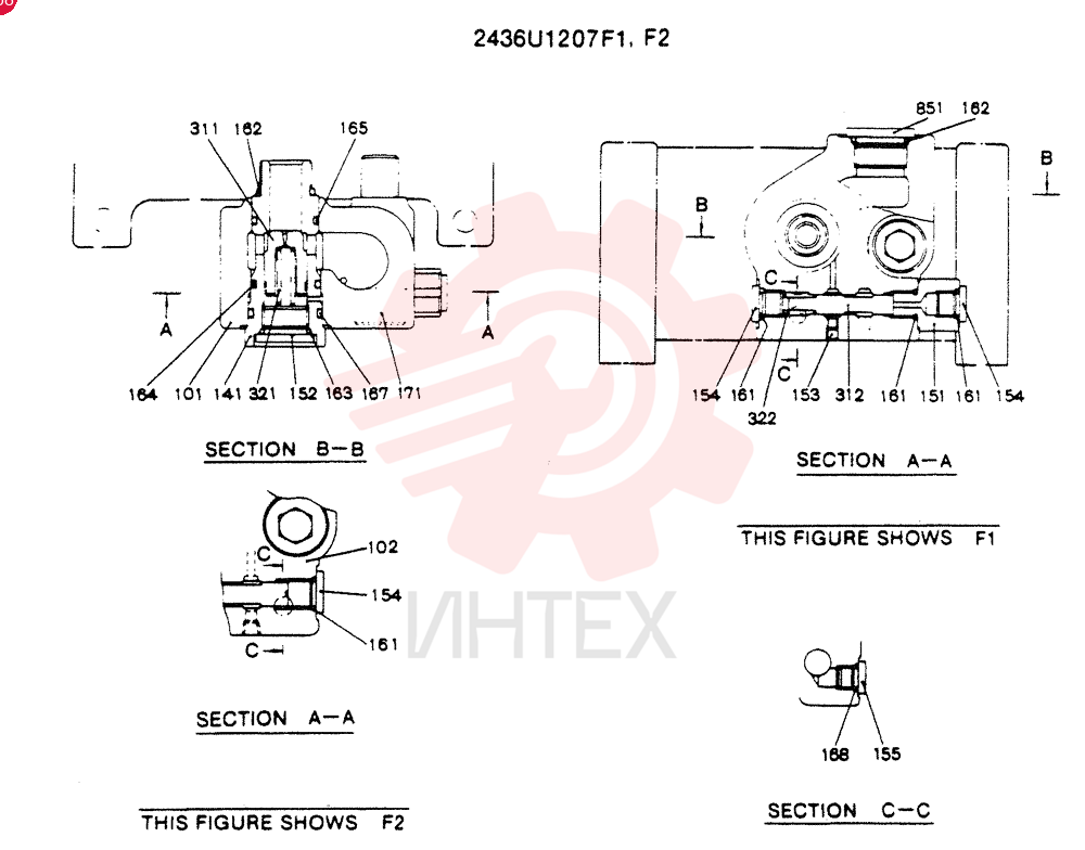 VALVE 2436U1207F1