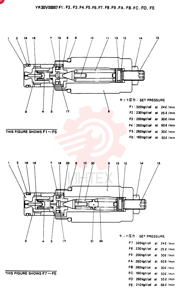 VALVE PRESSURE RELIE YR30V00007F1 (1)
