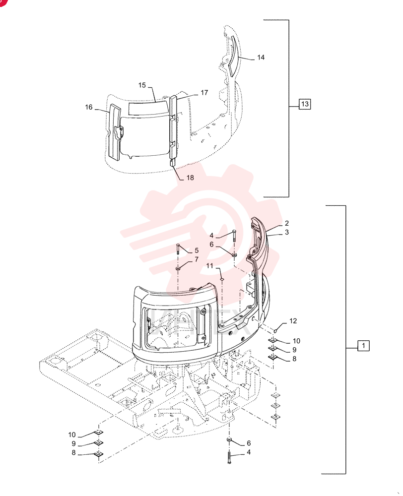 COUNTERWEIGHT YT60C00017F1