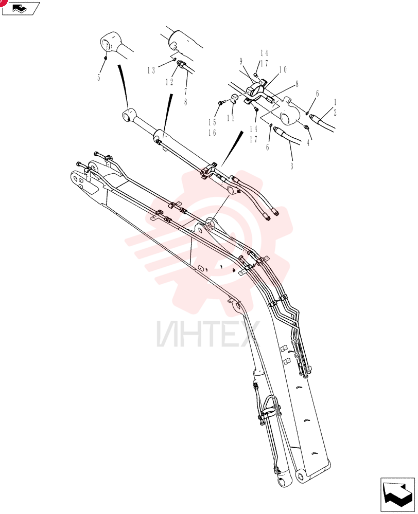 Cylinder, Arm YT42H00094F1