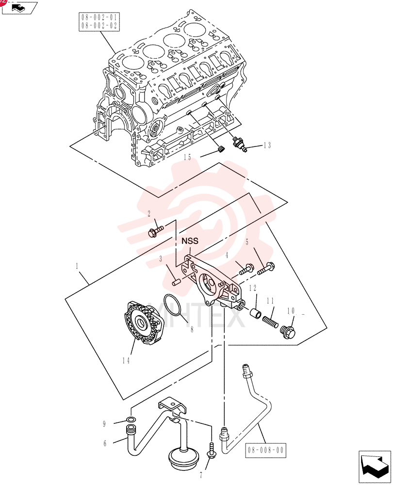 ENGINE OIL PUMP VI8980636630