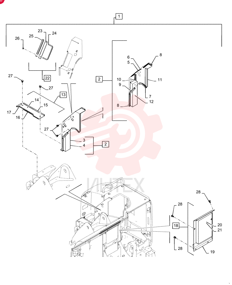 Guard Install, Incl 2 - 28