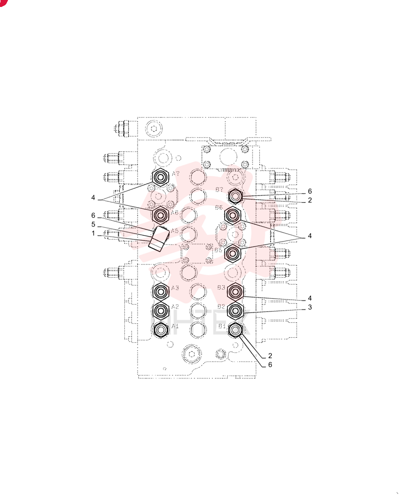 HYD CONNECTOR 2444Z3713
