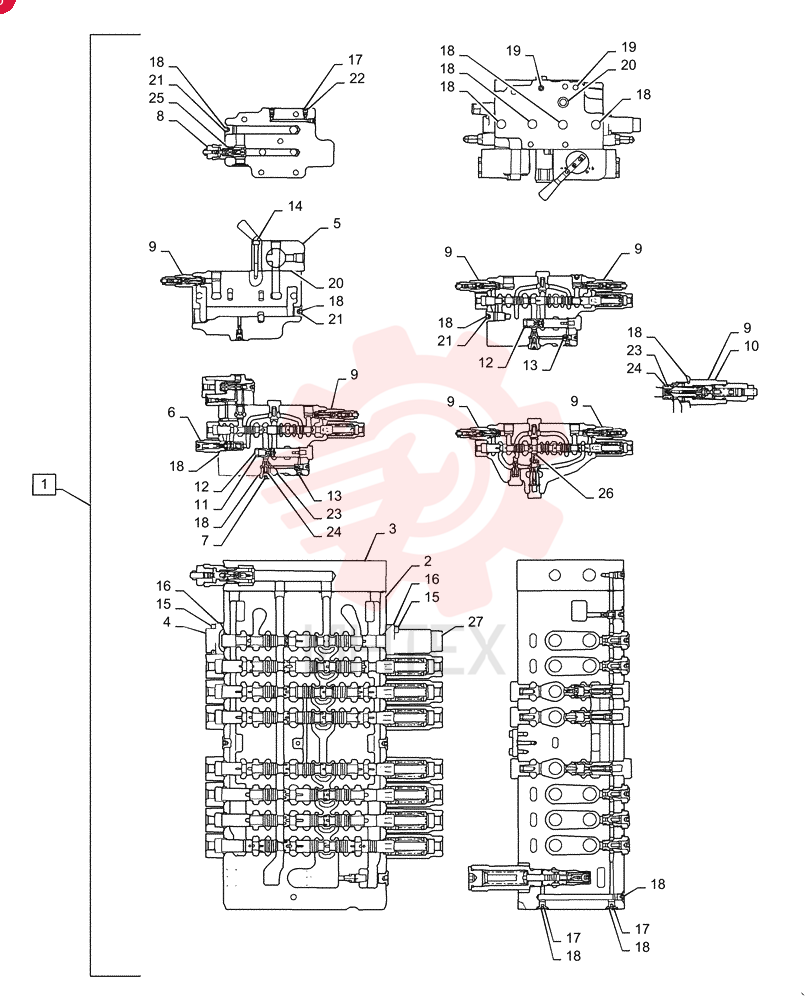 MAIN DISTRIBUTOR YT30V00047F4 (2)