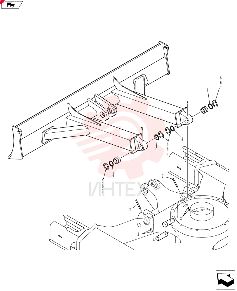 Схема (SK70SR-2) - SHORT RADIUS EXCAVATOR ASN YT06-18001 (10/10-1/13) YT51B00059F1