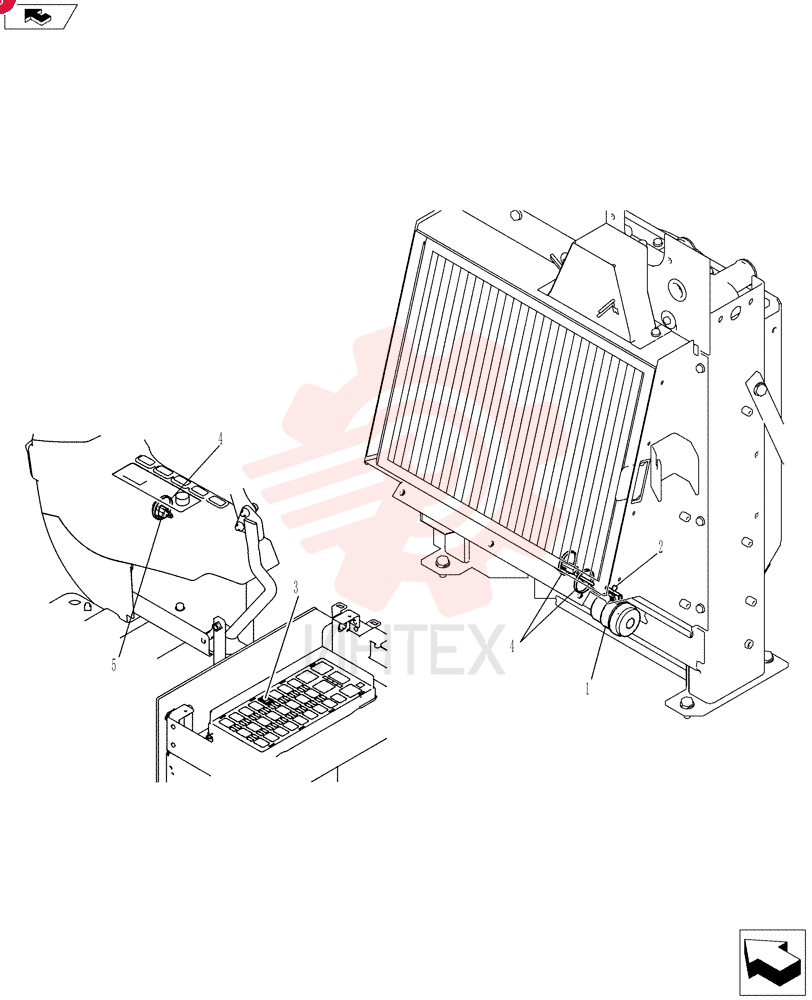Схема (SK70SR-2) - SHORT RADIUS EXCAVATOR ASN YT06-18001 (10/10-1/13) YT53E00004F2