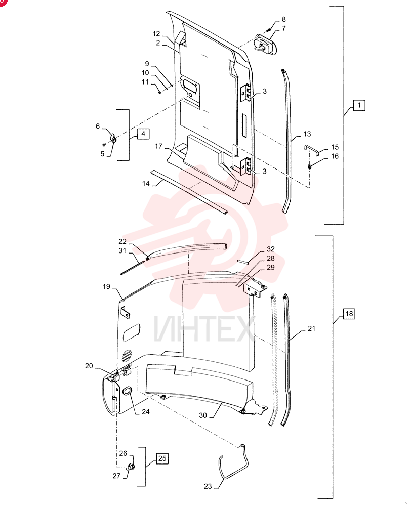 TRIM PANEL YT21C02048F1