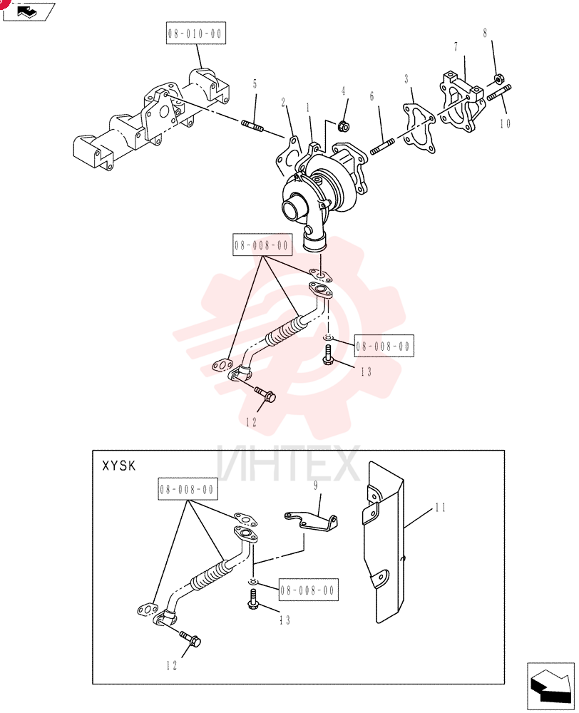 TURBOCHARGER VI8980928220