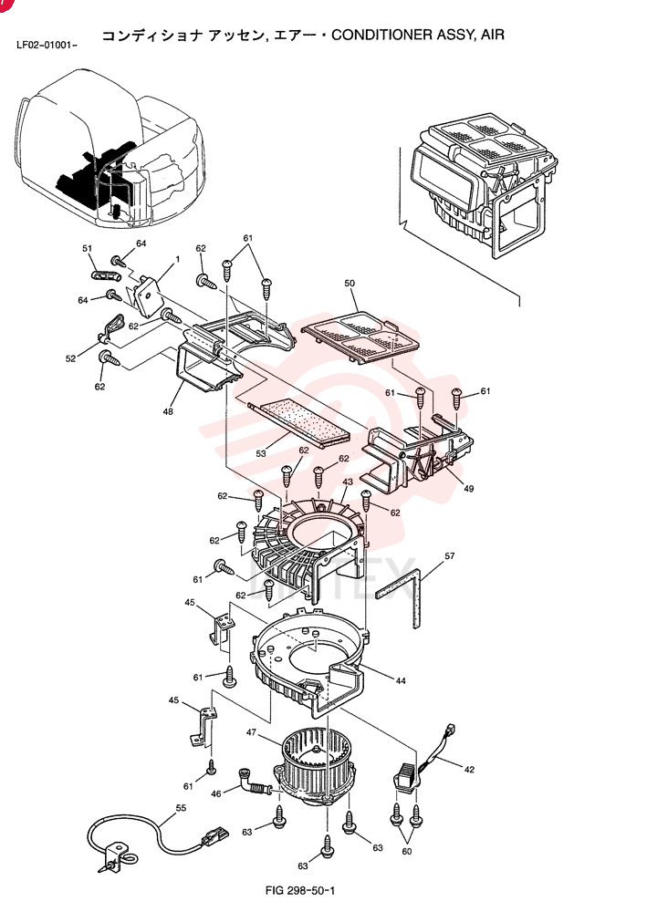 AIR CONDITIONER,Assembly YT20M00004F2