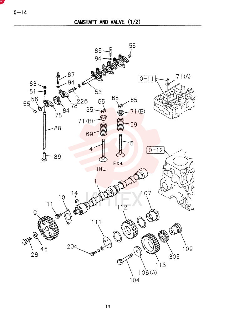 CAMSHAFT VI8972876570