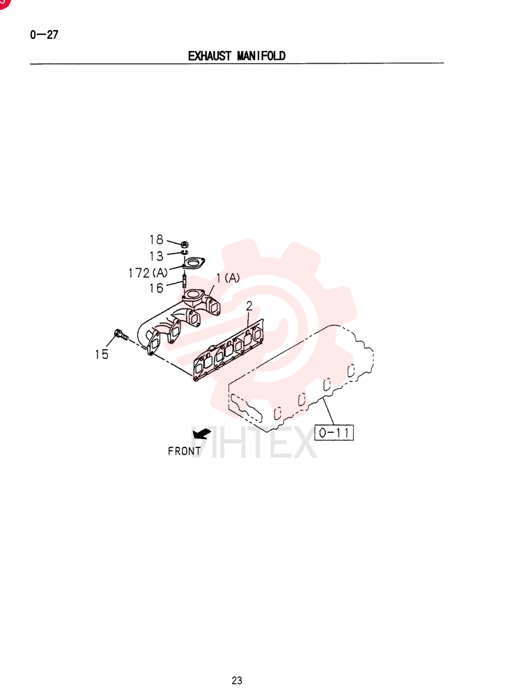 EXHAUST MANIFOLD VI8944519902