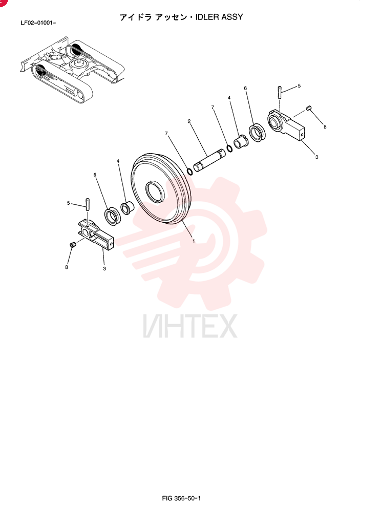 IDLER YT52D00002F1