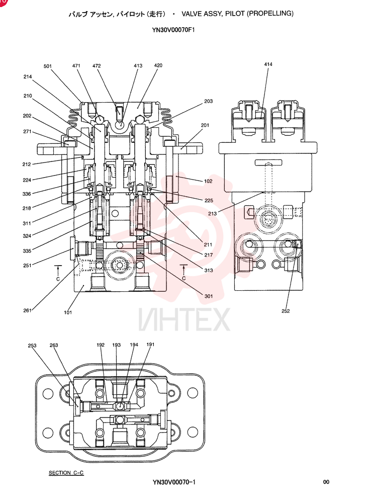 PILOT VALVE YN30V00070F1