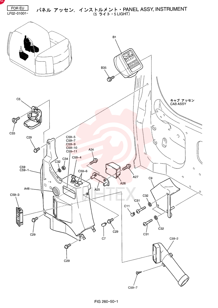 PANEL ASSY, INSTRUMENT (STD) YT17M00012F2