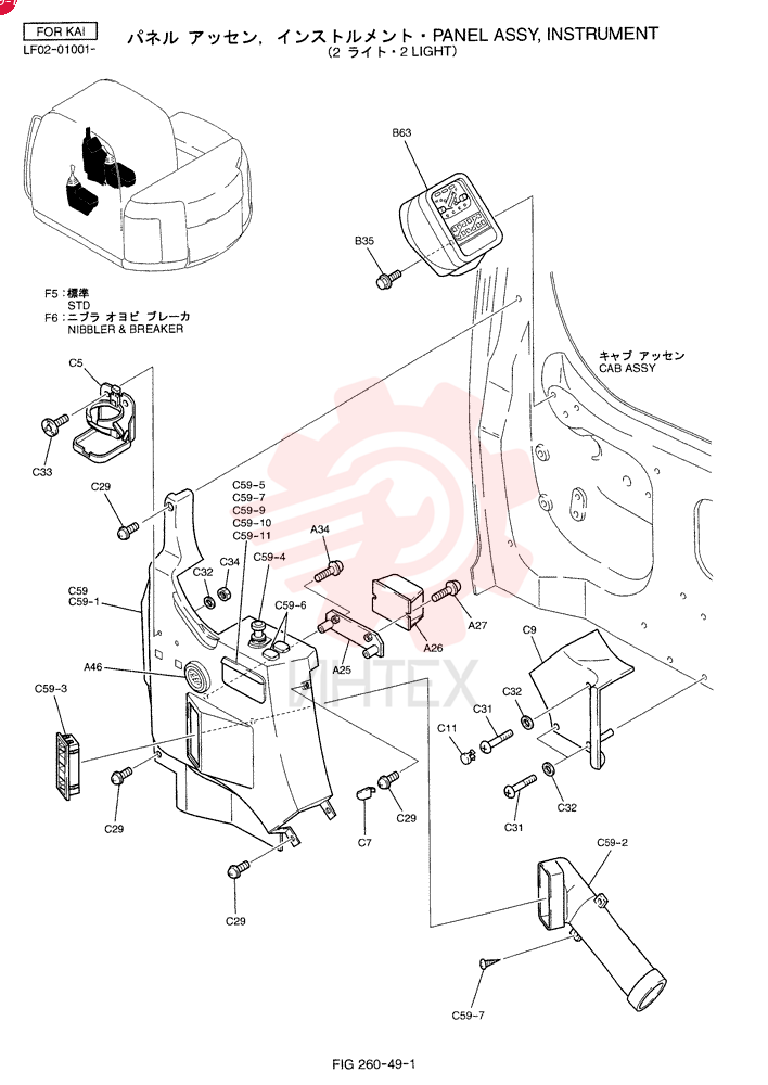 PANEL ASSY, INSTRUMENT (STD) YT17M00012F5