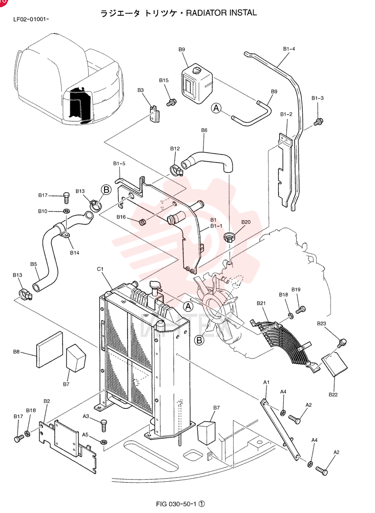 RADIATOR INSTAL YT05P00005F1