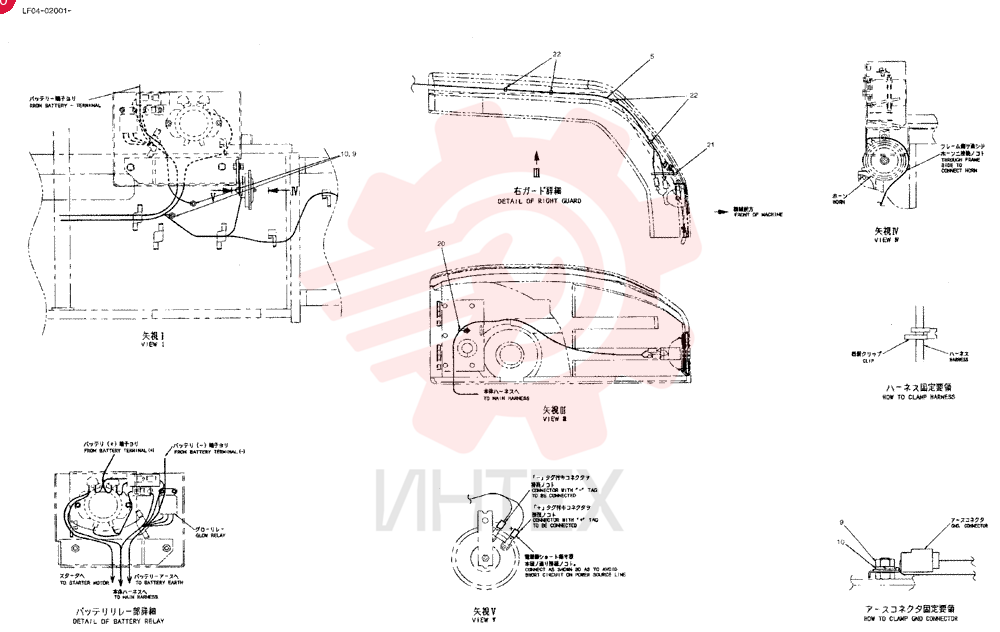 HARNESS ASSY., UPP LF13E00006F1 (2)
